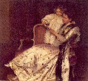 Osborne, Walter Mrs. Noel Guinness and her Daughter, Margaret oil painting